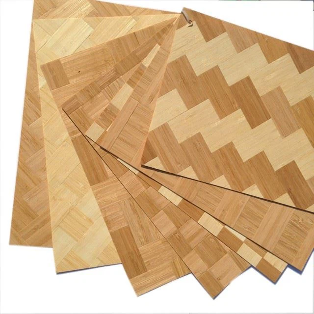 Environment Protect Laminated Bamboo Pressed Thin Slice Veneer Wholesale